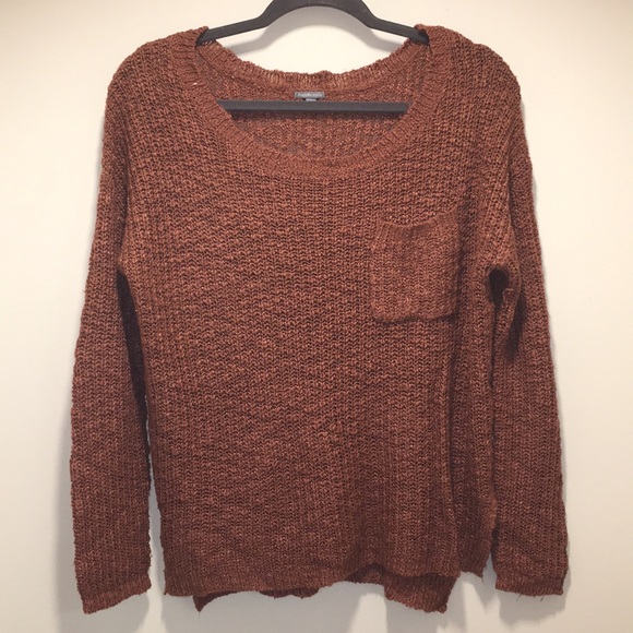 Charlotte Russe Sweaters - CHARLOTTE RUSSE maroon/wine cable knit sweater